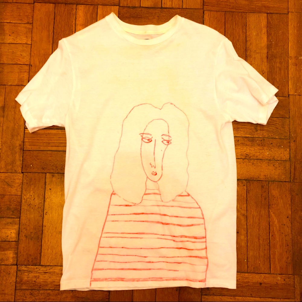 Hand-drawn Tee